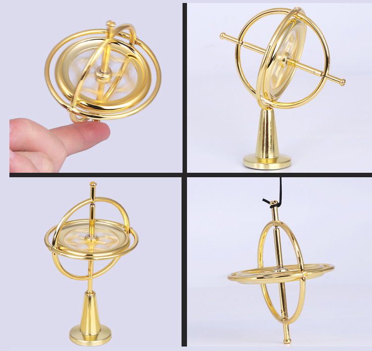 Self balancing gyroscope spinner