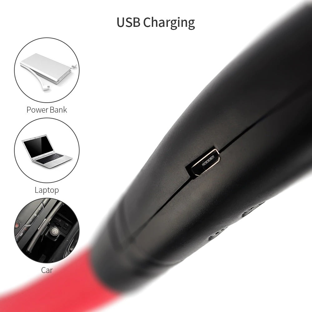 Portable neck fan with dual fans adjustable airflow cooling device