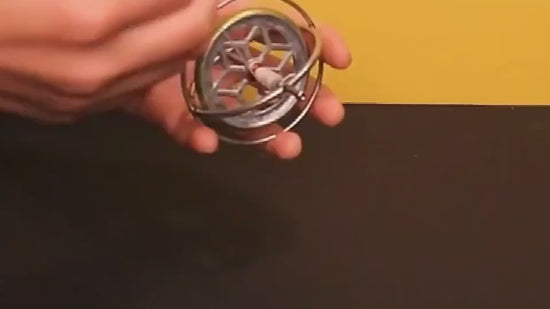 Self balancing gyroscope spinner anti gravity desk toy for stress relief and focus
