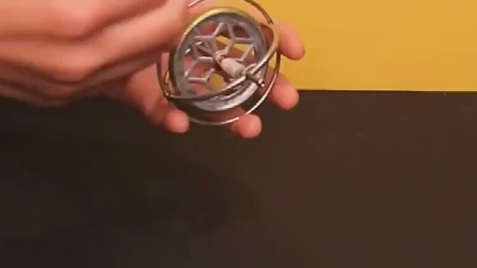 Self balancing gyroscope spinner anti gravity desk toy for stress relief and focus